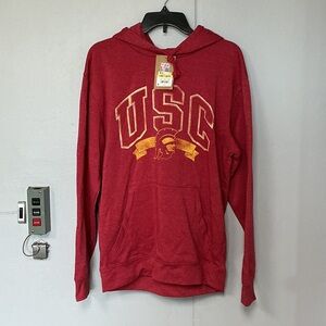 Rivalry Threads Red USC Graphic Hooded Sweatshirt